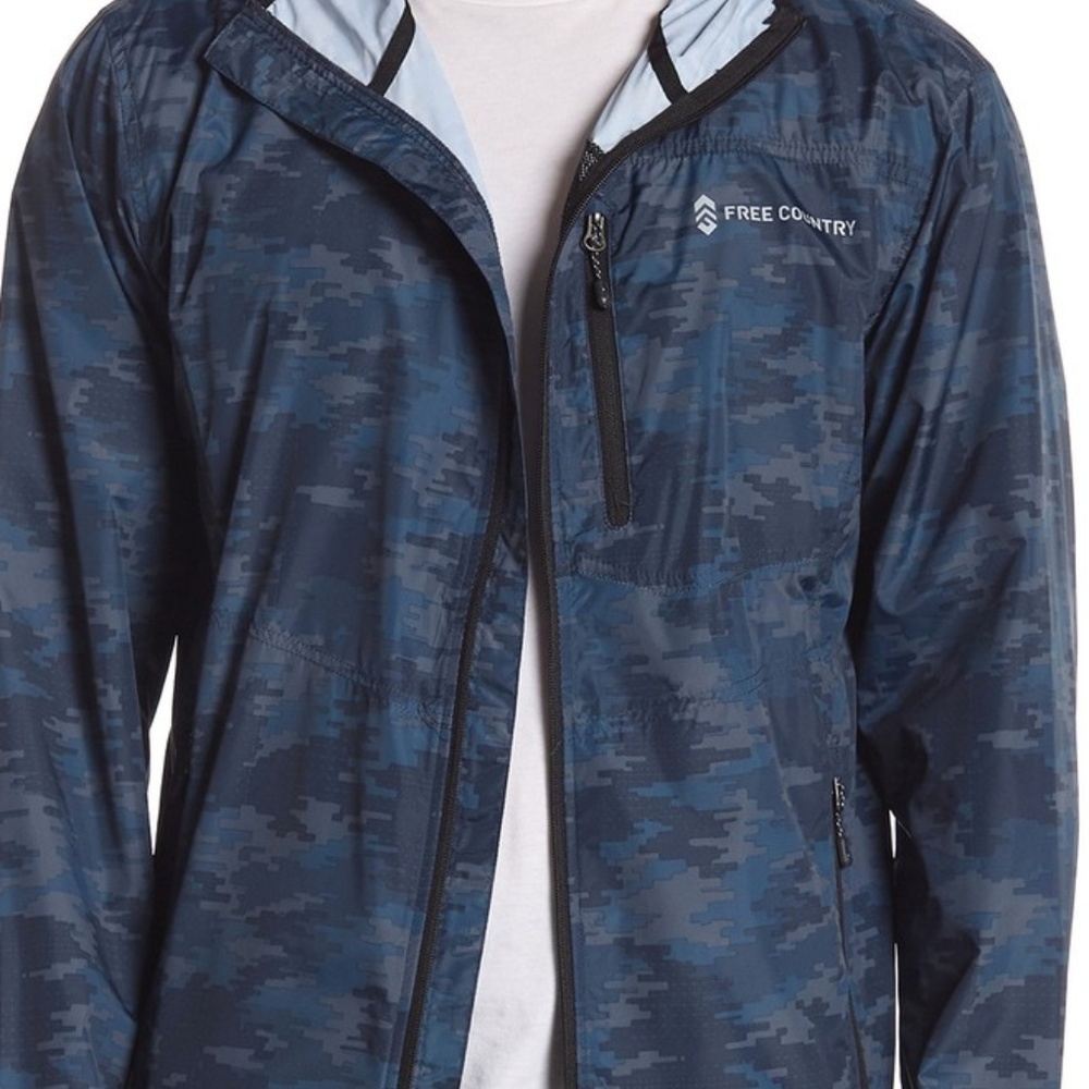 Free Country Wind Shear Hooded Jacket Color8947 DA